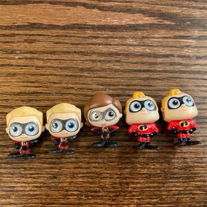 Set of 5 Disney Doorables The Incredibles